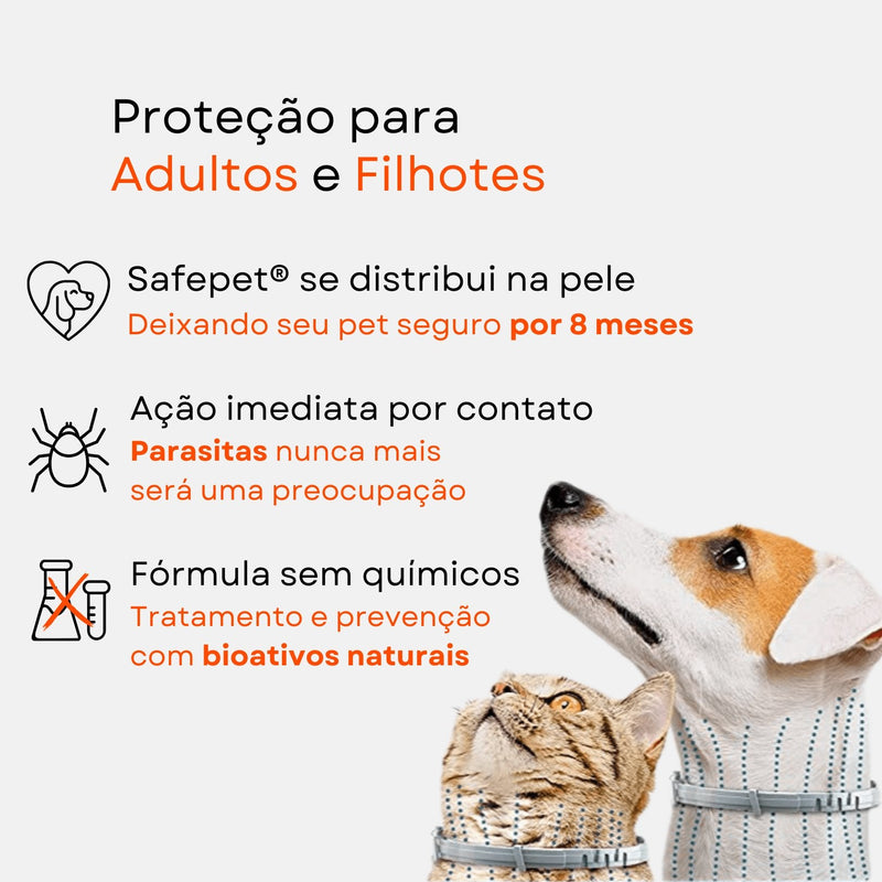 Colar Anti Pulgas e Carrapatos - Shoponline