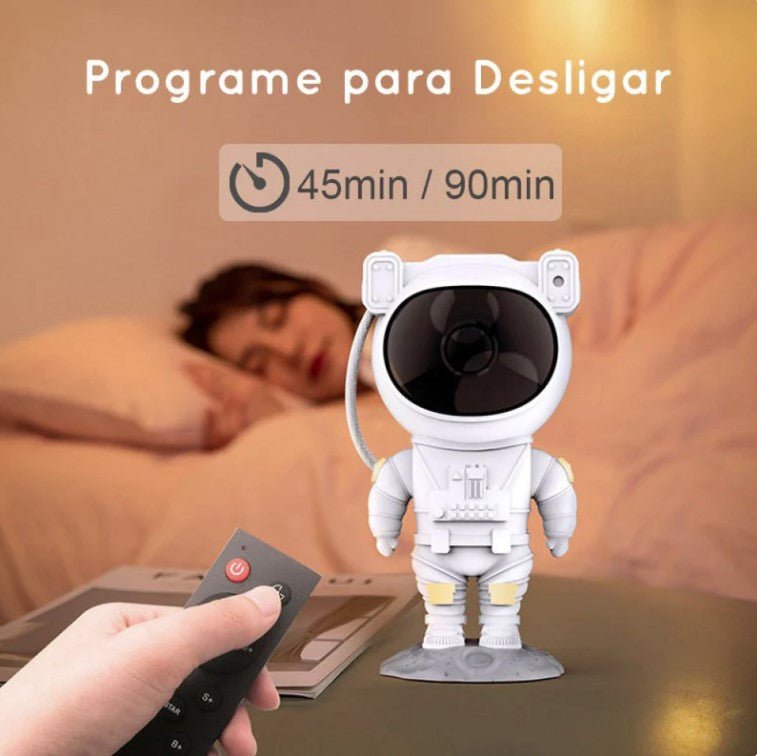 Projetor Astronauta Galaxy - Shoponline