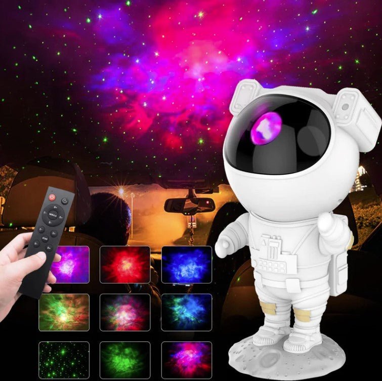 Projetor Astronauta Galaxy - Shoponline