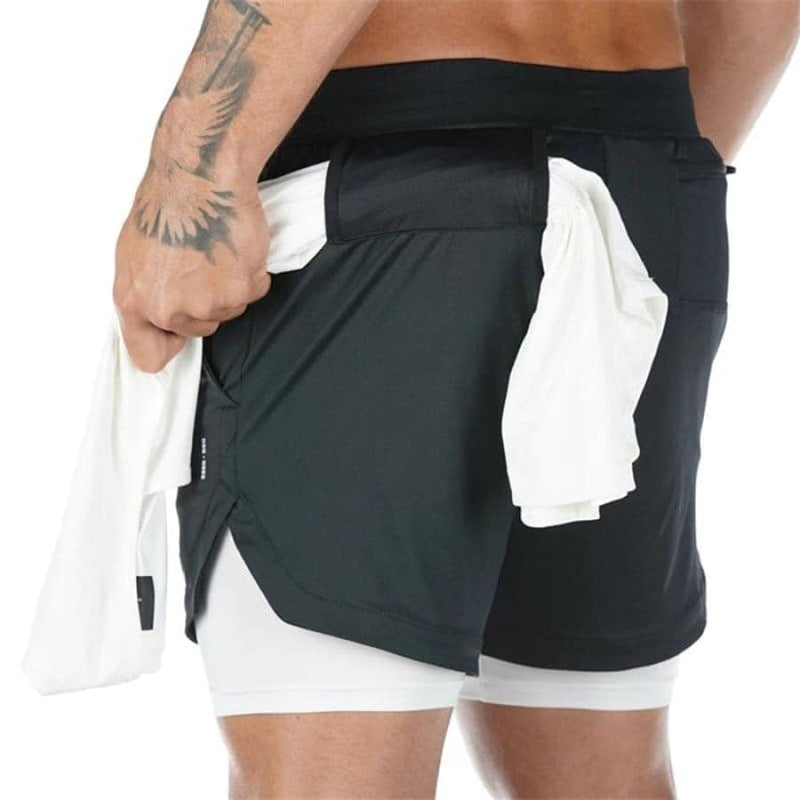 Shorts Para Treino 2 em 1 Esporte Air Effect - Shoponline