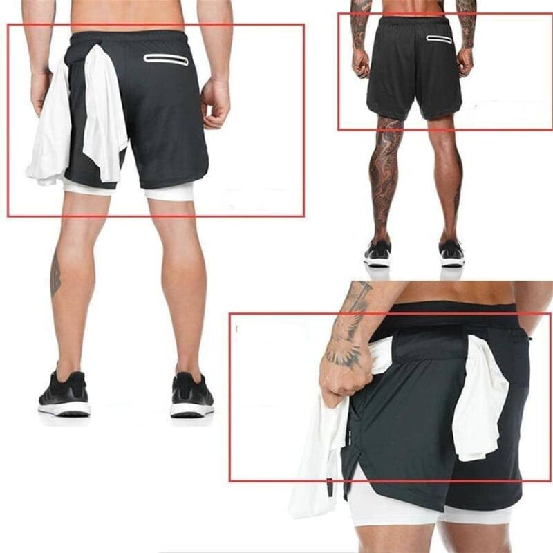 Shorts Para Treino 2 em 1 Esporte Air Effect - Shoponline